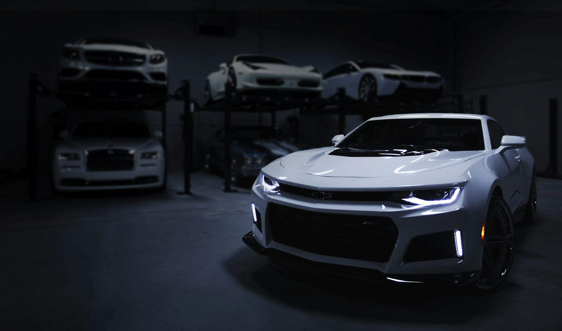 Luxury vehicles lineup